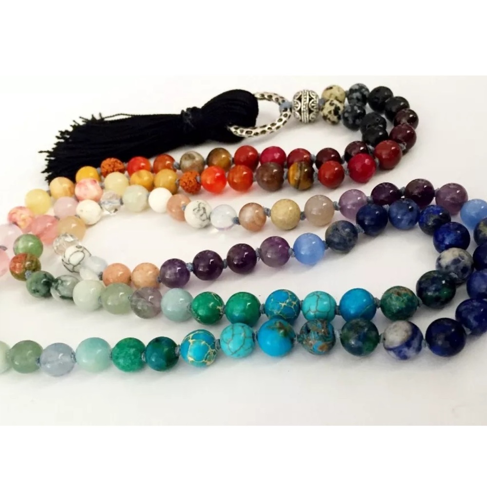 Multicolor Chakra Necklace - Picture 5 of 8